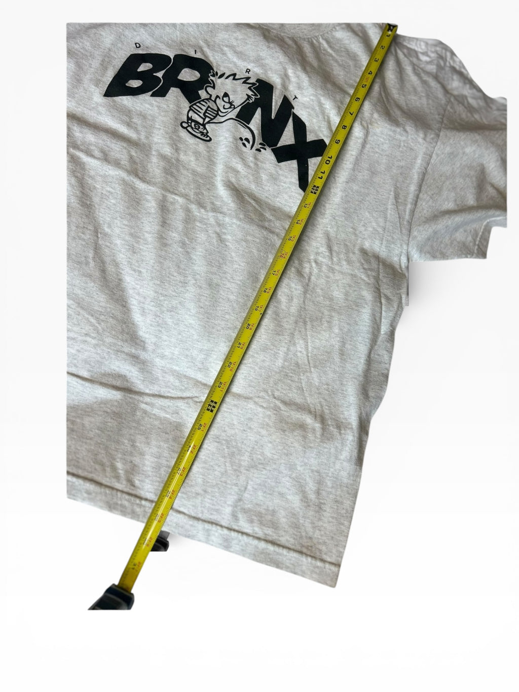 Vintage Dirty Calvin Bronx Graphic Gray Tee (2X)