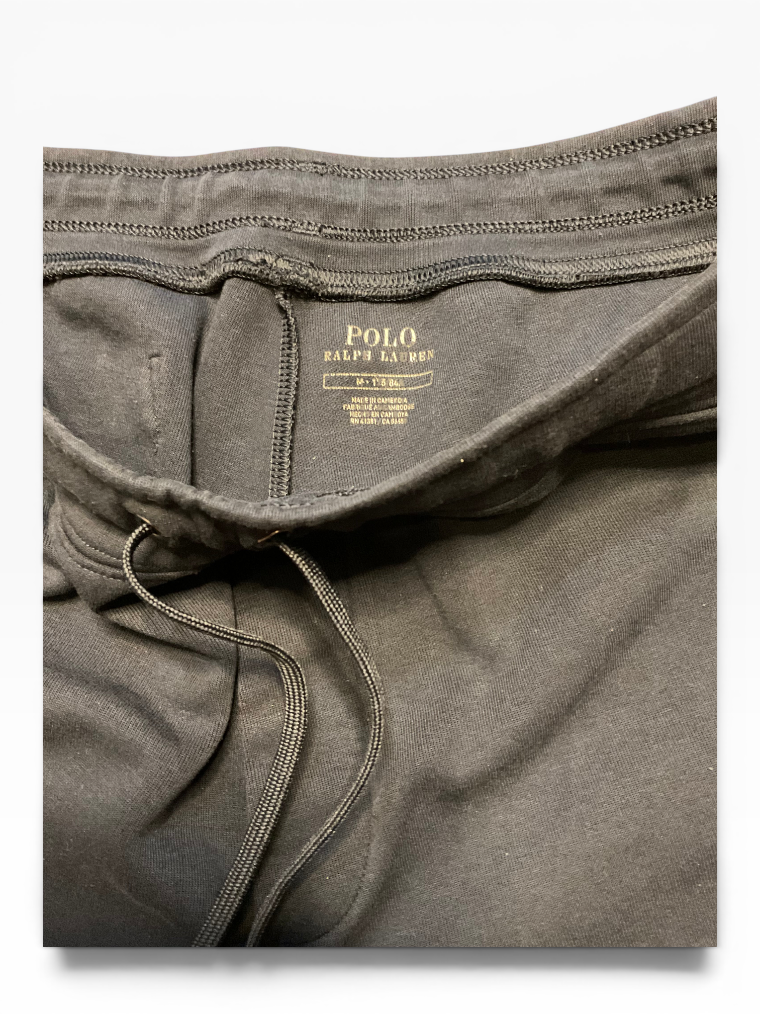 Polo Ralph Lauren Navy Jogger Shorts (M)