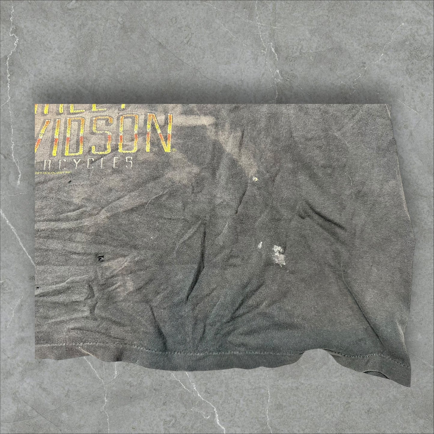 Vintage Harley Davidson Motorcycle Graphic Tee (XXL)