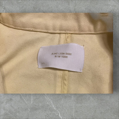 Aime Leon Dore ALD Yellow Painters Jacket (XXL)