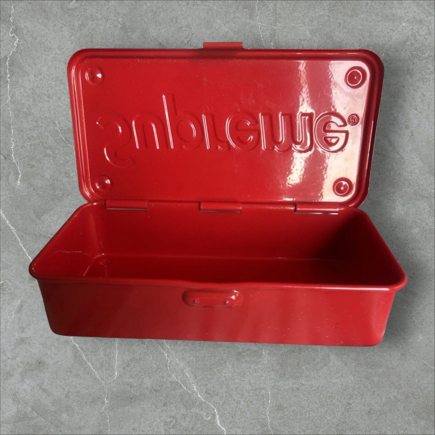 Supreme Large Flip Top Metal Box SS13