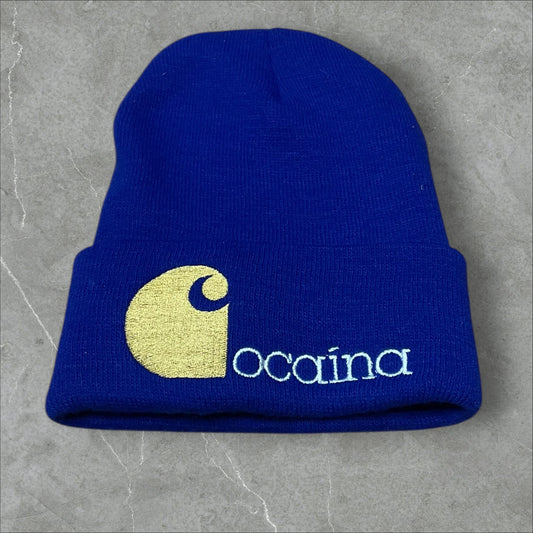 Blue Cocaina Beanie