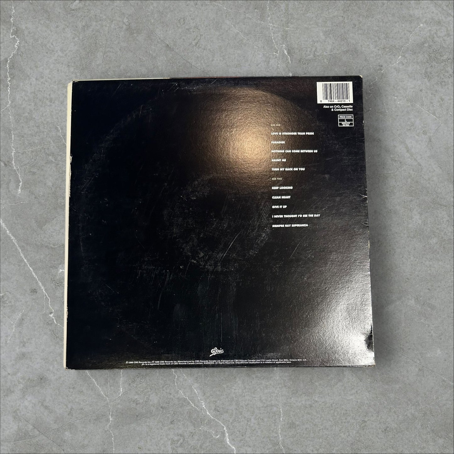 Sade Stronger Than Pride Vinyl