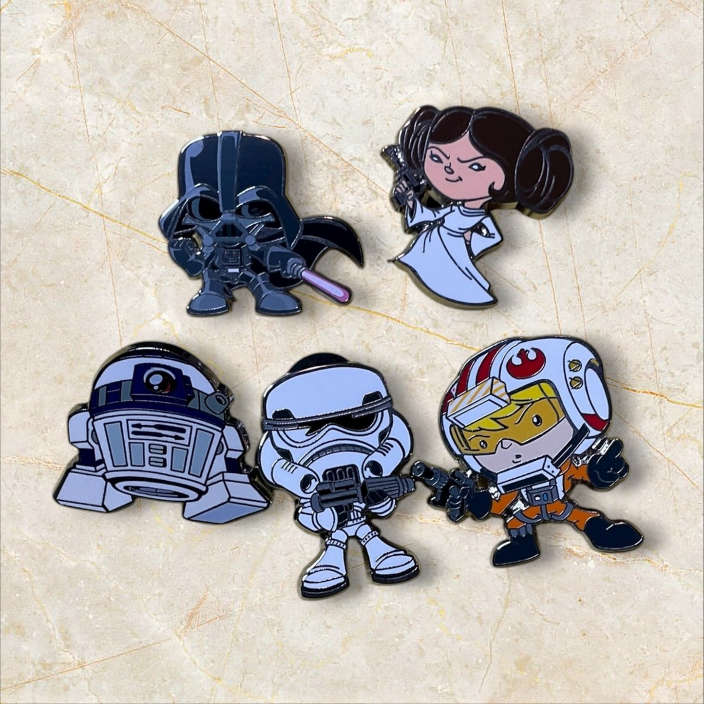 Star Wars ‘cuties’ Disney Pin Set