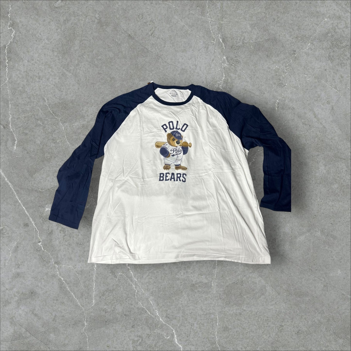 Polo Ralph Lauren Bear Baseball Tee (3xb)