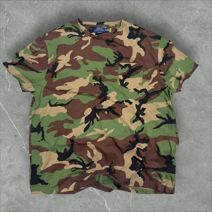 Polo Ralph Lauren Camo Pocket Tee(XL)