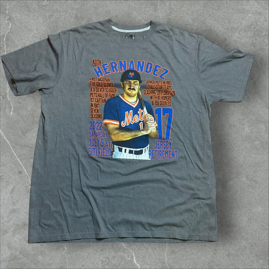Keith Hernandez Mets T-shirt (XXL)