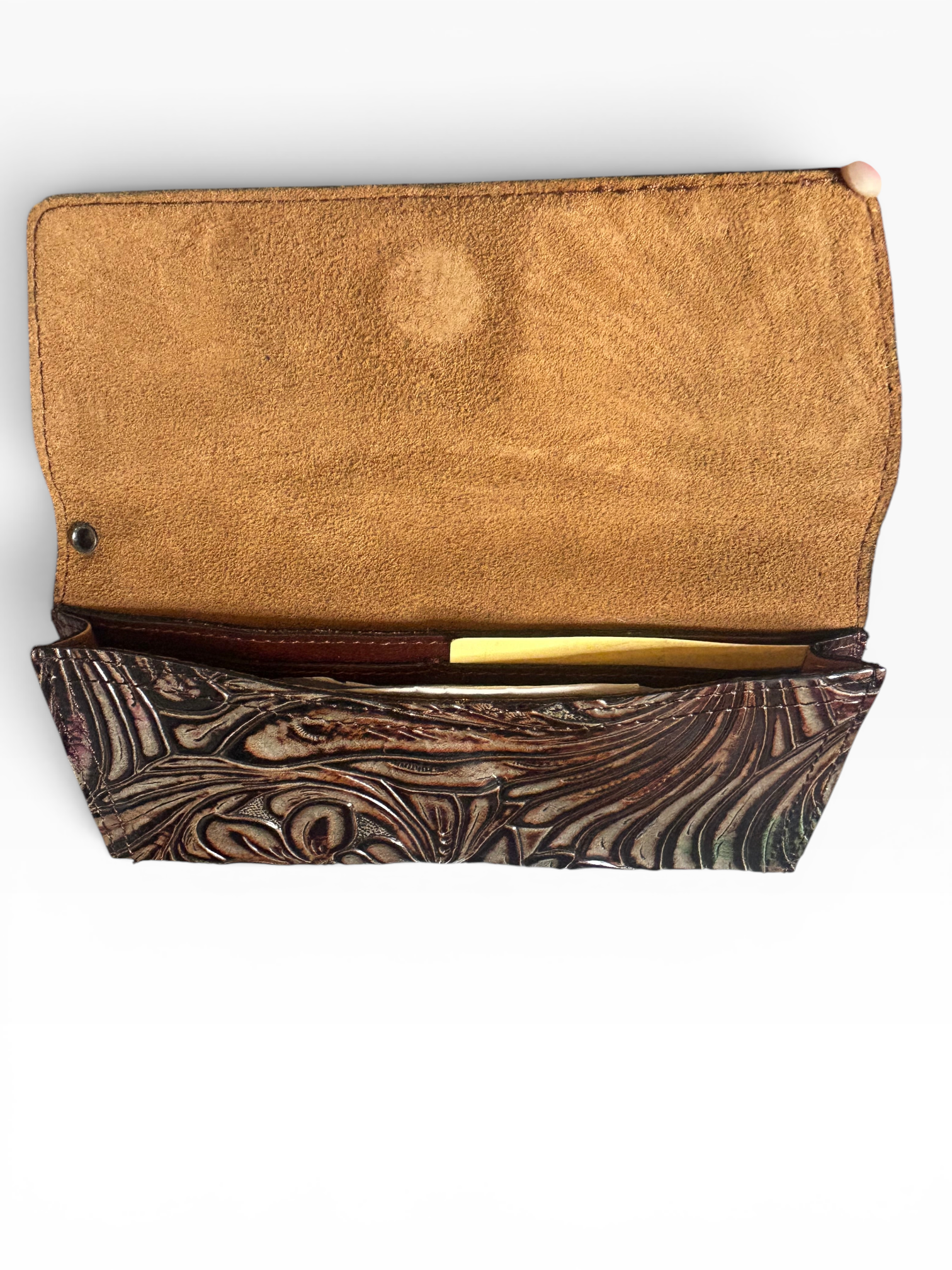 Patricia Nash Metallic Tobacco Fields Romina Bag