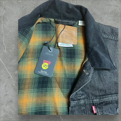 Levi Black Denim Jacket (L)