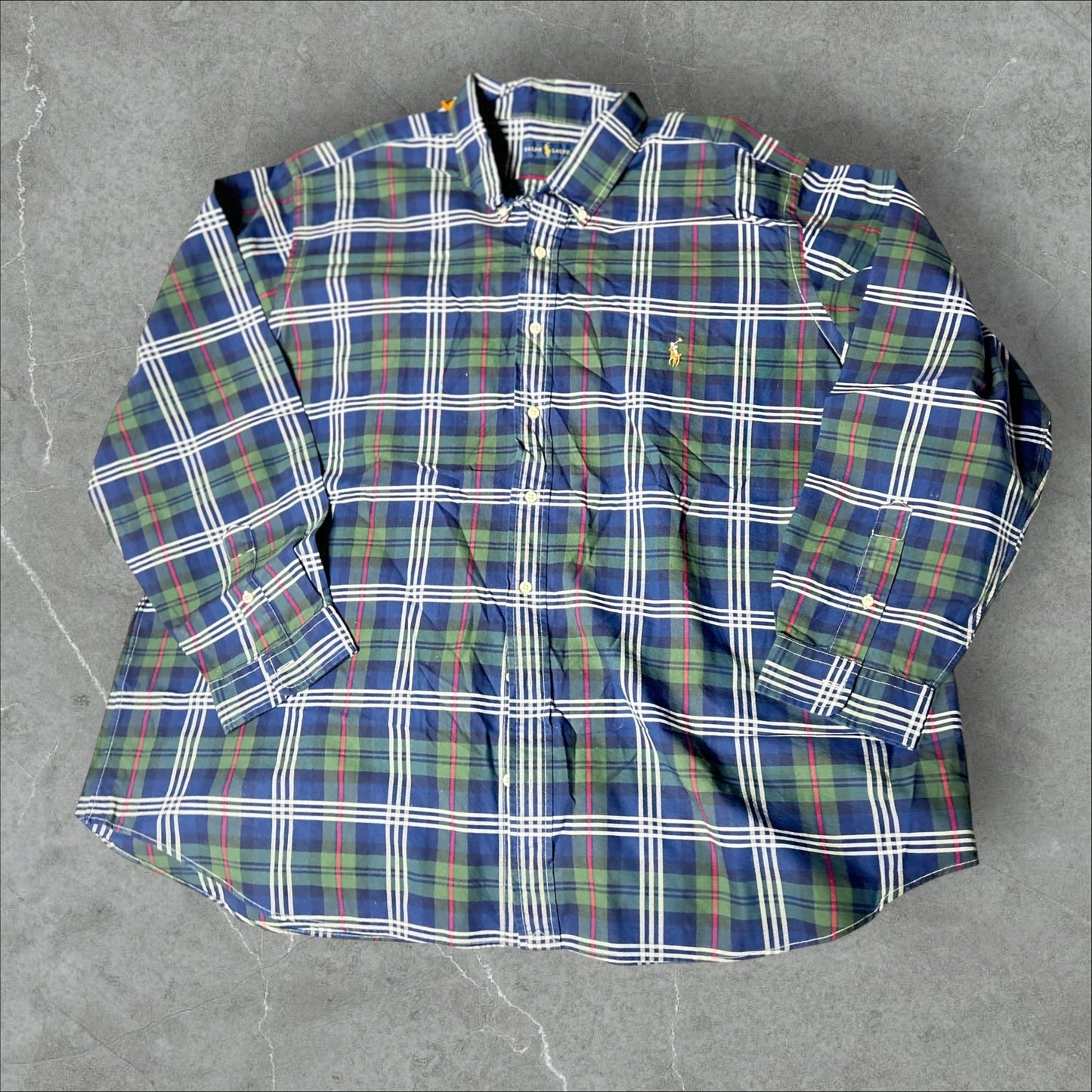 Polo Ralph Lauren Flannel Button Down (3XB)