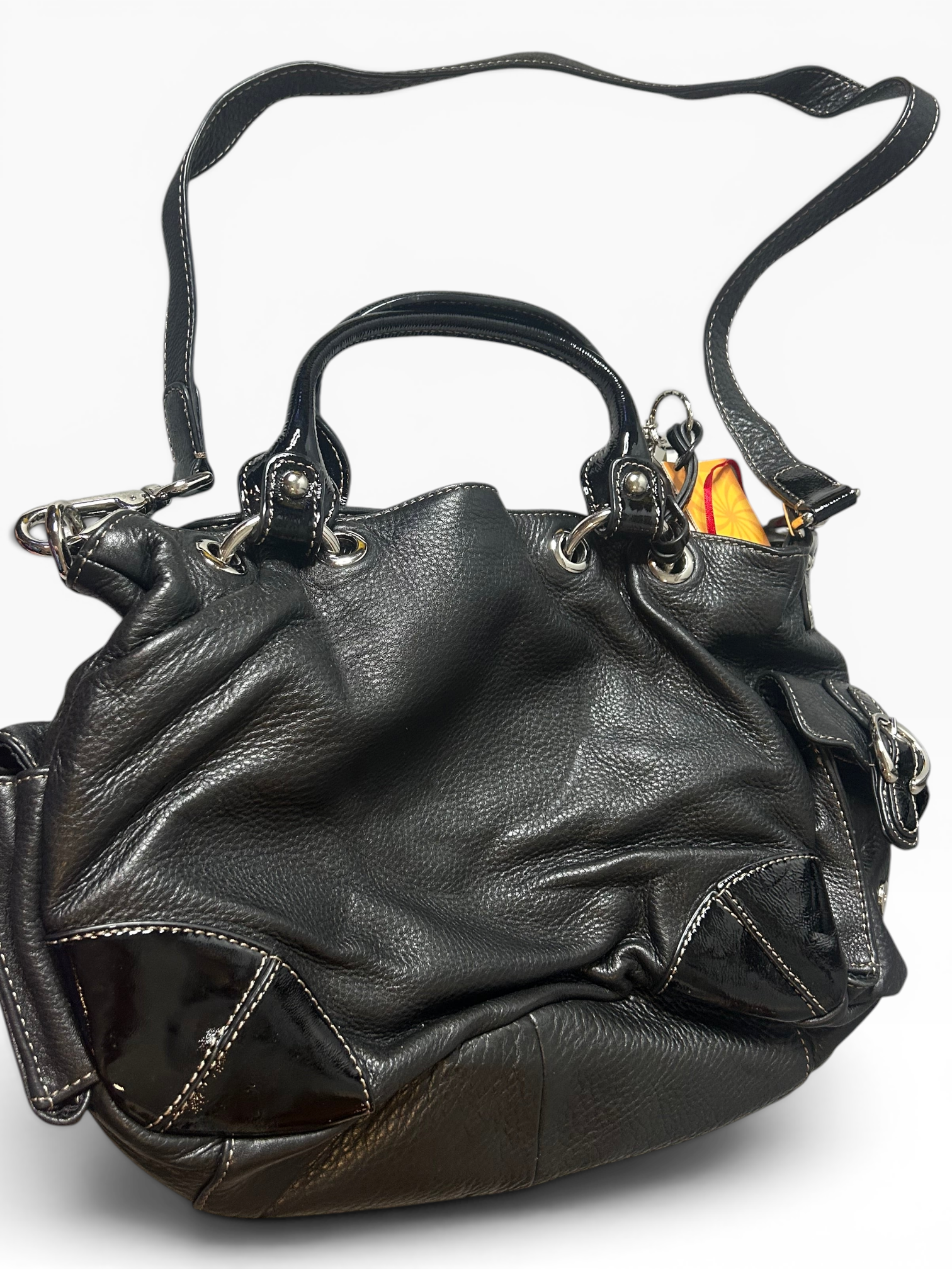 Luce Black Shoulder Bag
