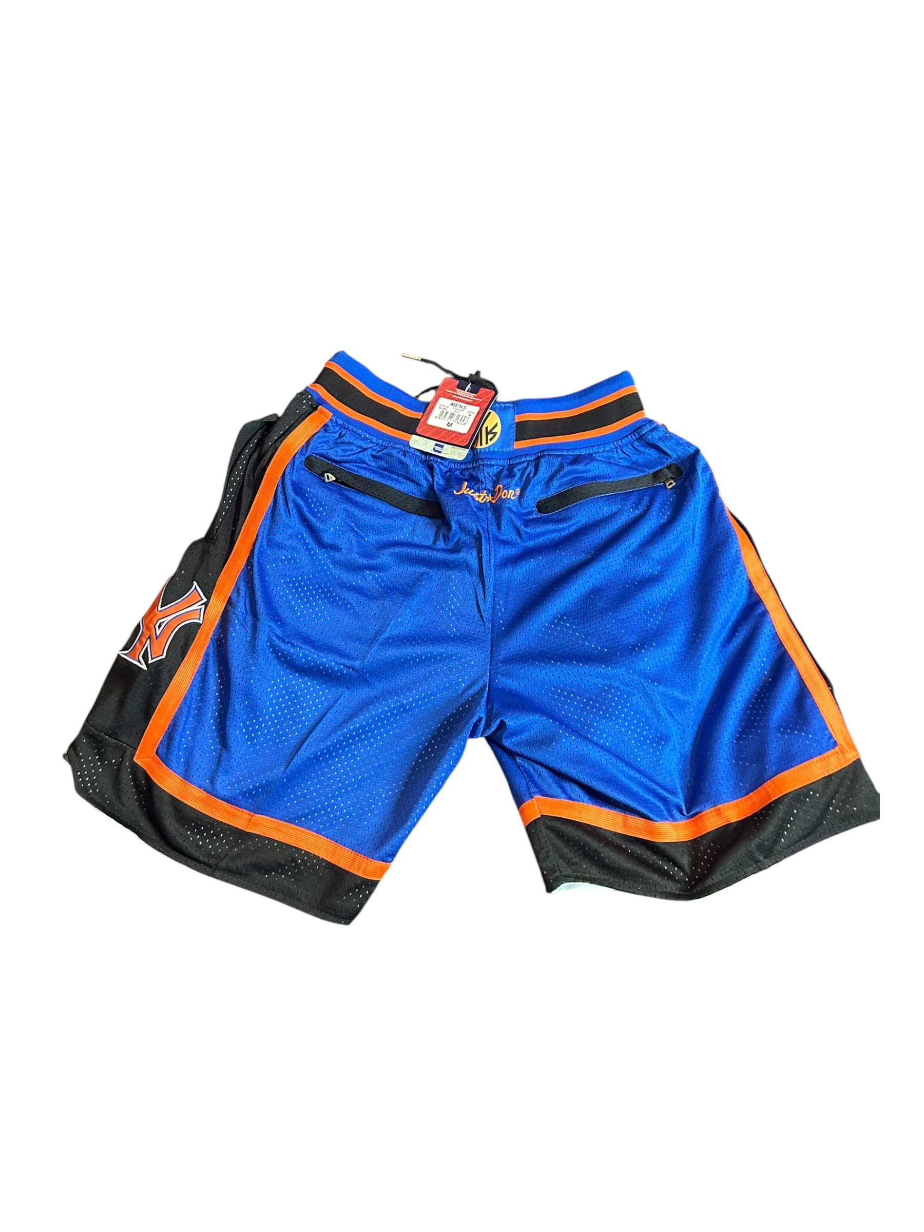 New York Knicks Just Don Blue NBA Shorts