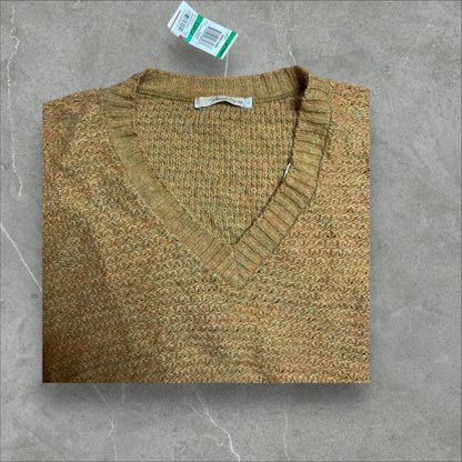 Mustard Butterfly Sweater (L)