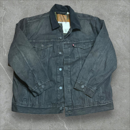 Levi Black Denim Jacket (L)
