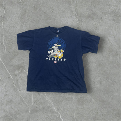 90s Disney Yankees Graphic Tee (XXL)