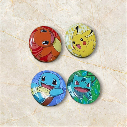Funko Pokémon 4 Starters Pin Sets