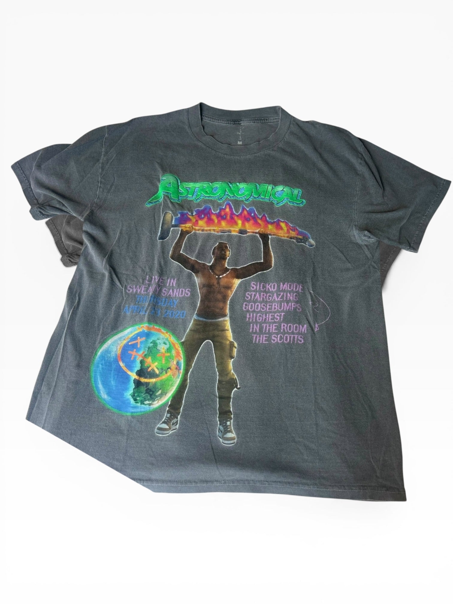 Cactus Jack By Travis Scott 2020 Fortnite Graphic Tee (M)