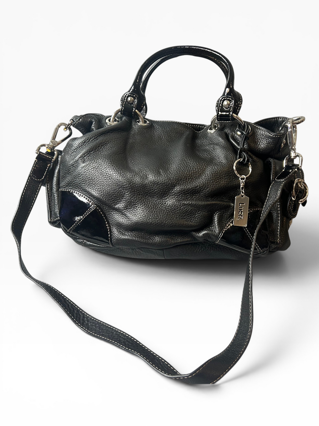 Luce Black Shoulder Bag