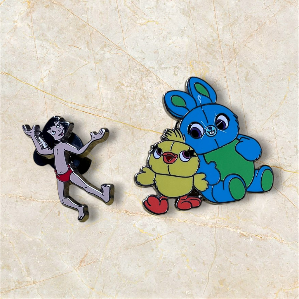 Mowlgi & Toy Story 4 Pin Set