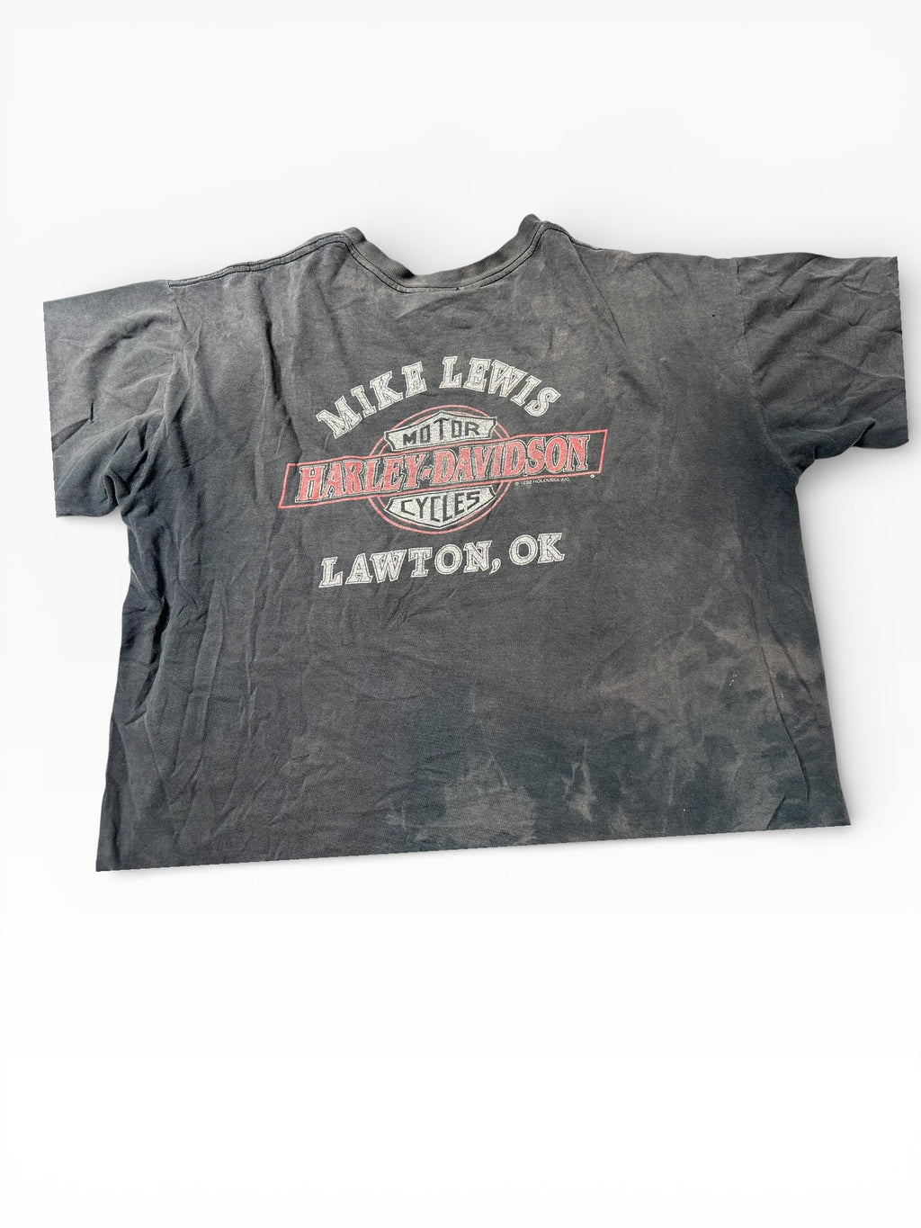 Vintage Harley Davidson Motorcycle Graphic Tee (XXL)
