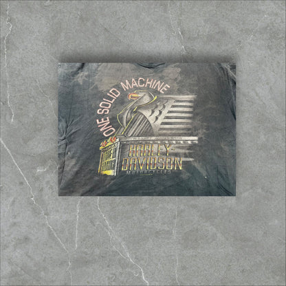 Vintage Harley Davidson Motorcycle Graphic Tee (XXL)