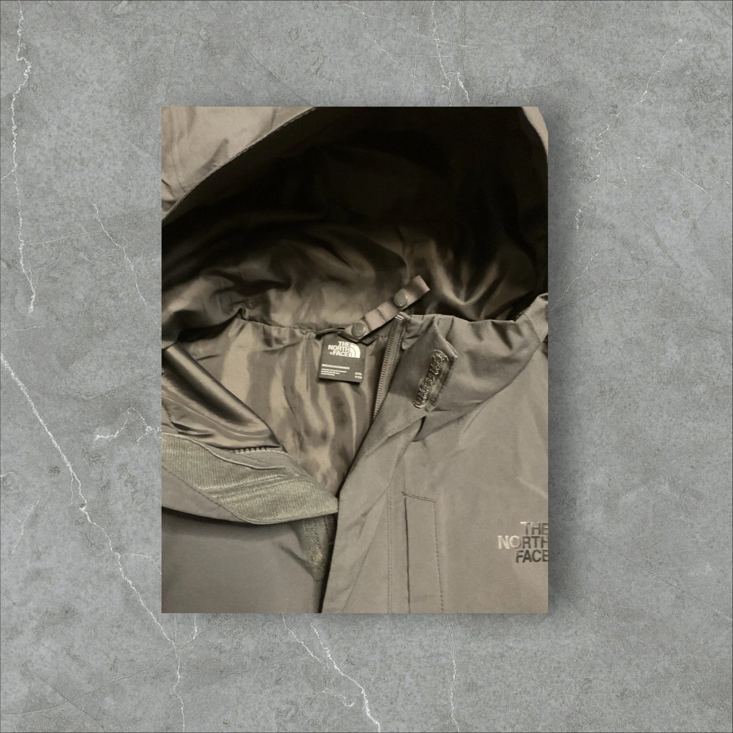 North Face Charcoal Inlux Insulated Lightweight Jacket (XXL)