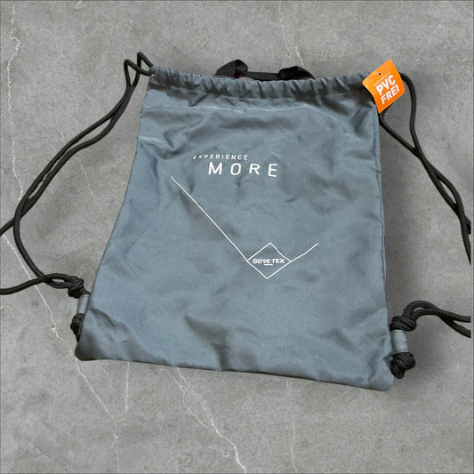 2018 Gore-tex Grey Drawstring Bag