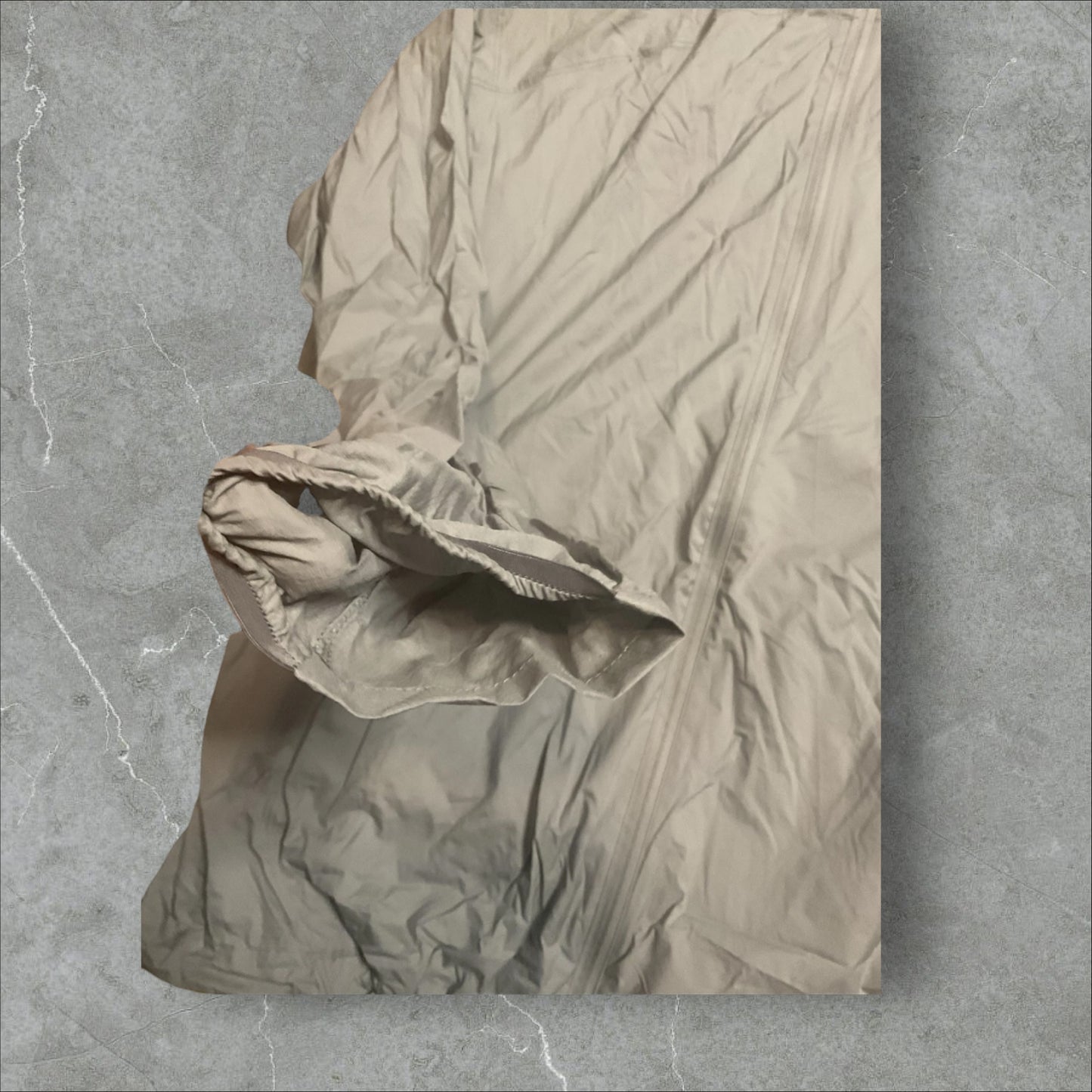 Arcteryx Grey Lightweight Packable Shell Jacket(XXL)