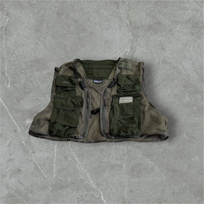 Pantagonia Olive Mesh Master II Fishing Vest (XL)