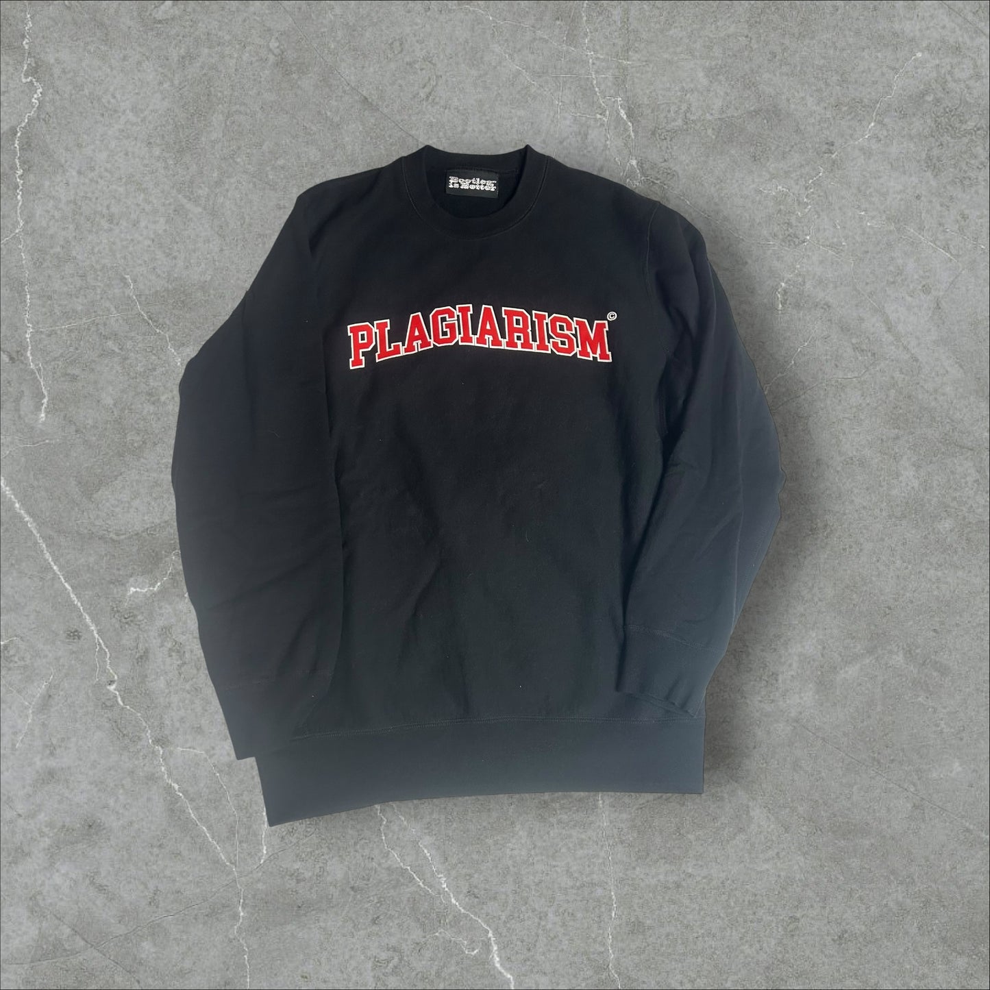 Plagiarism Pullover Sweatershirt (XL)