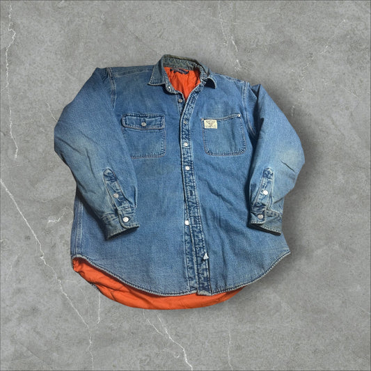 Polo Ralph Lauren Quilted Denim Jacket(L)