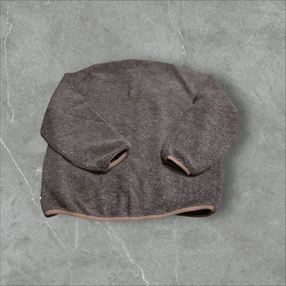 Pilgrim Surf + Supply Brown Pullover Fleece Sweatshirt (L)