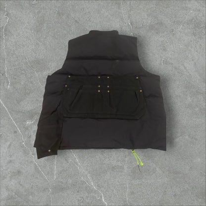 Upcycled Nike Puffer Vest W/ Carhartt Pouch (XXL)