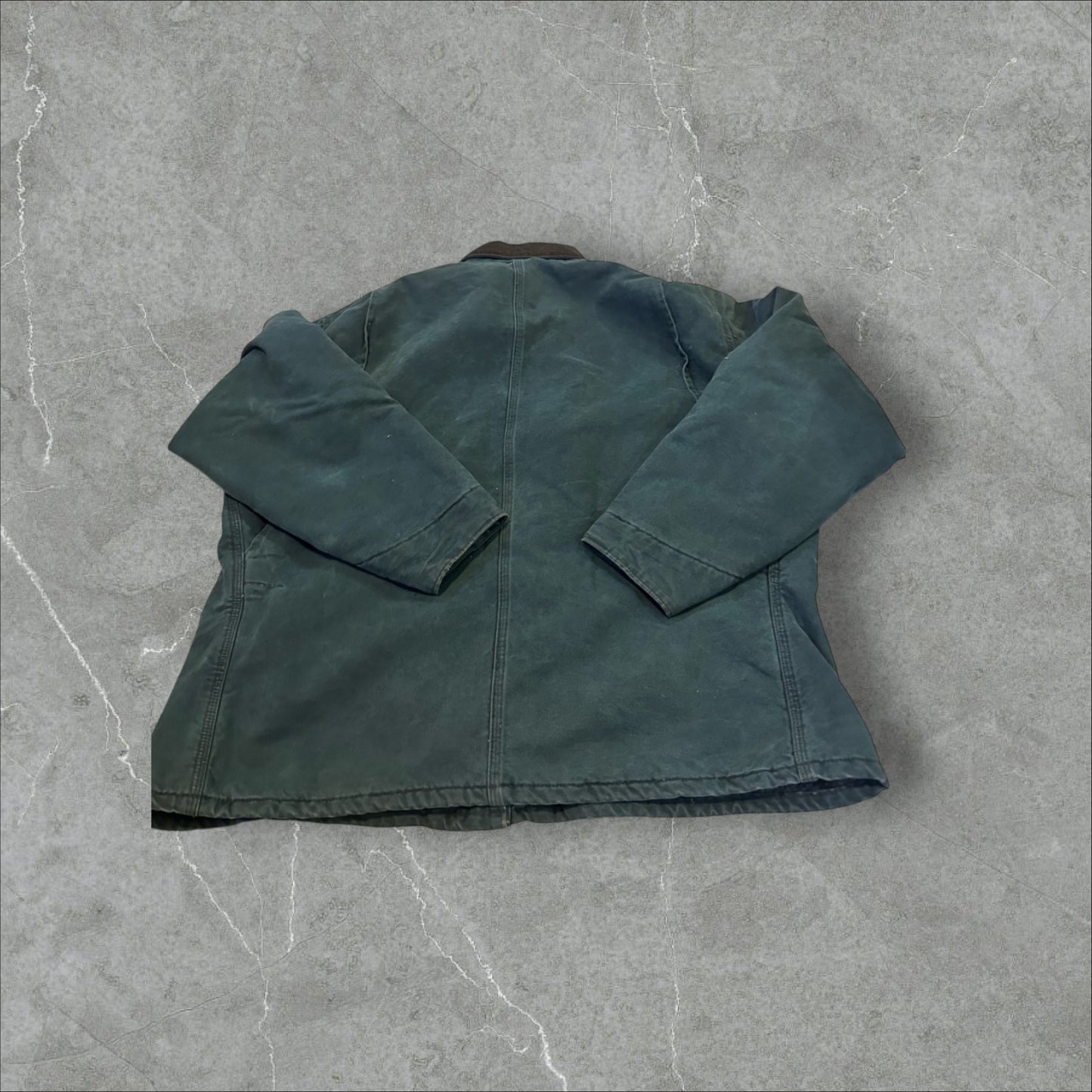 Carhartt Green Blanket Lined Chore Jacket (XXL)