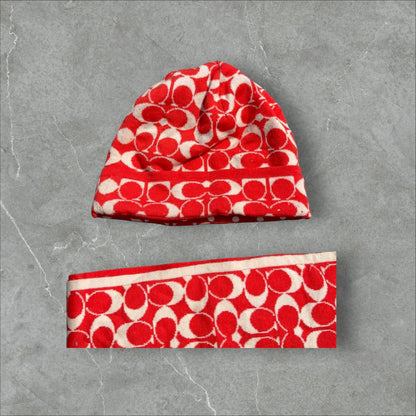 Vintage Coach Hat & Scarf