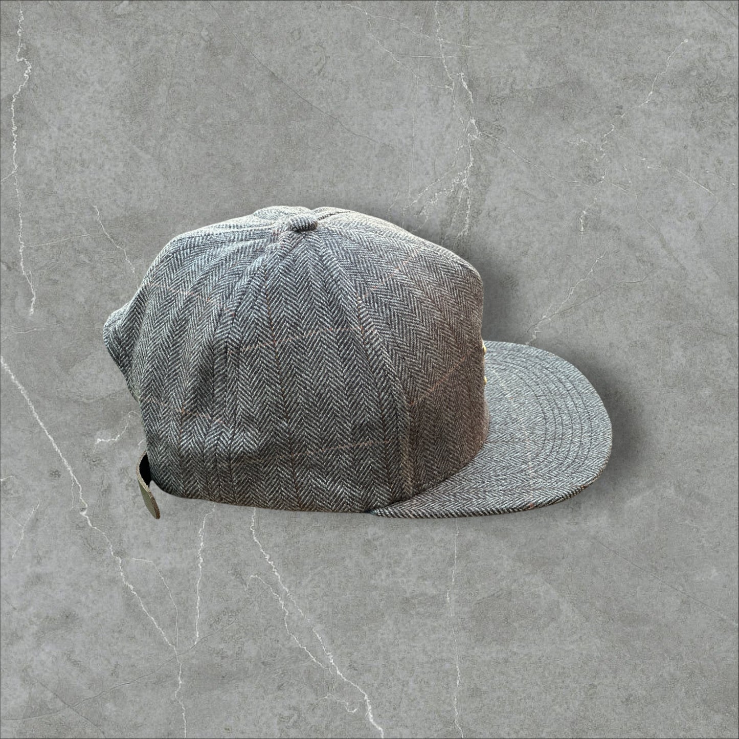 Supreme Leather Strapback Hat