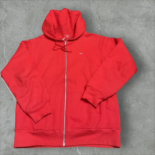 Supreme Thermal Logo Zip up Hoodie (XL)