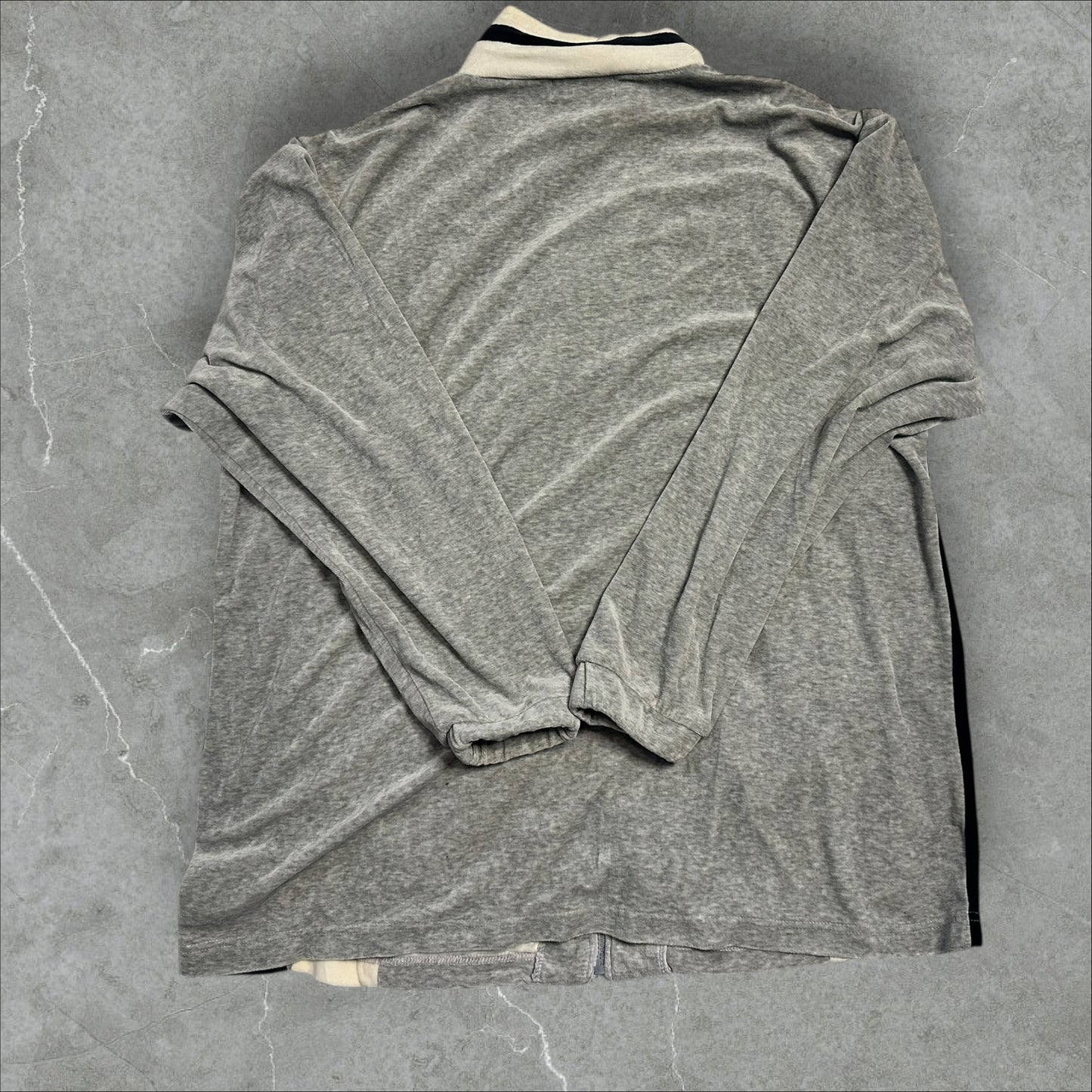 Sean John Velour Zip Up Track Jacket (XL)