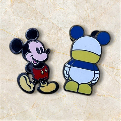 Classic Mickey Mouse & Donald Duck Disney Pin Bundle