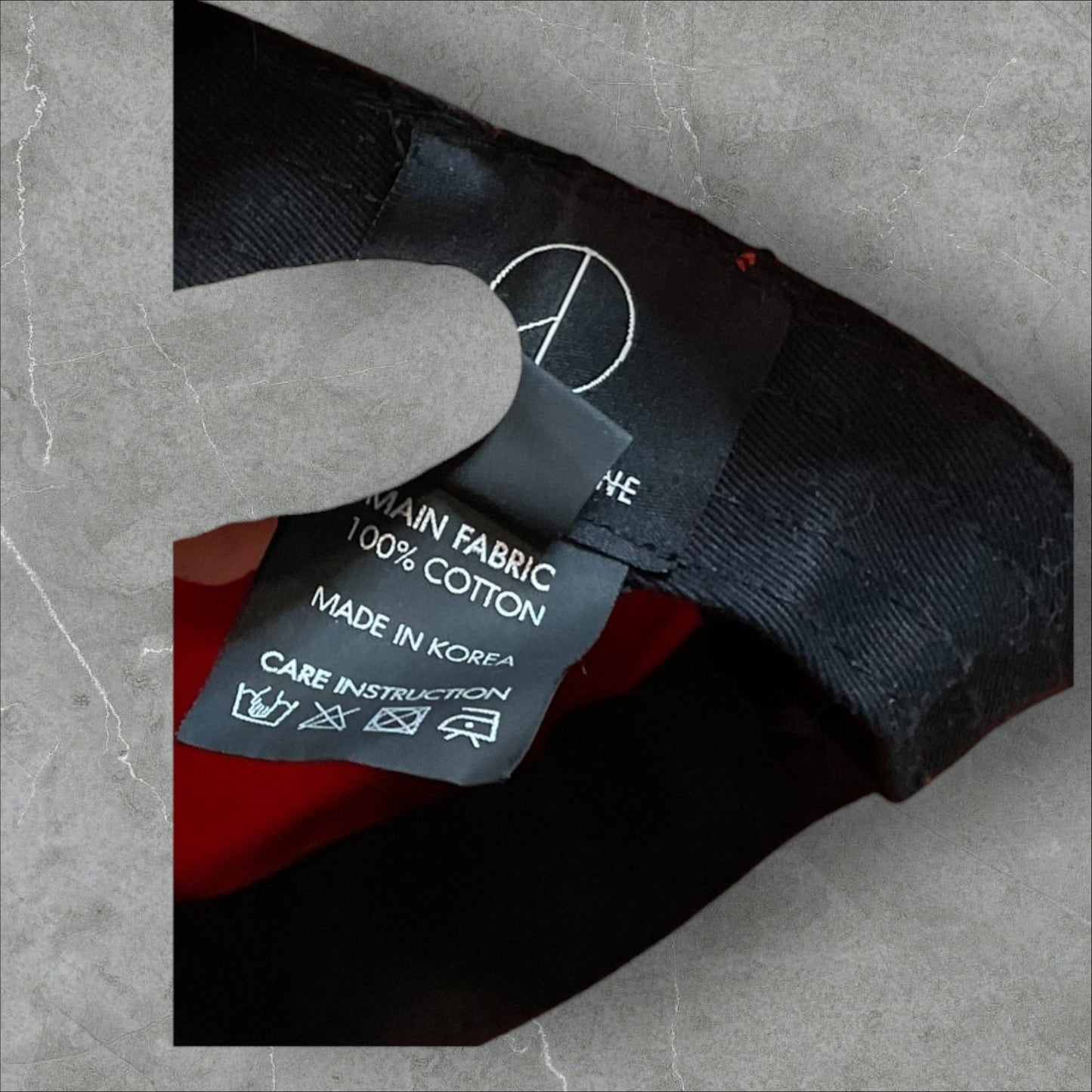 PEACEMINUSONE Red Bucket