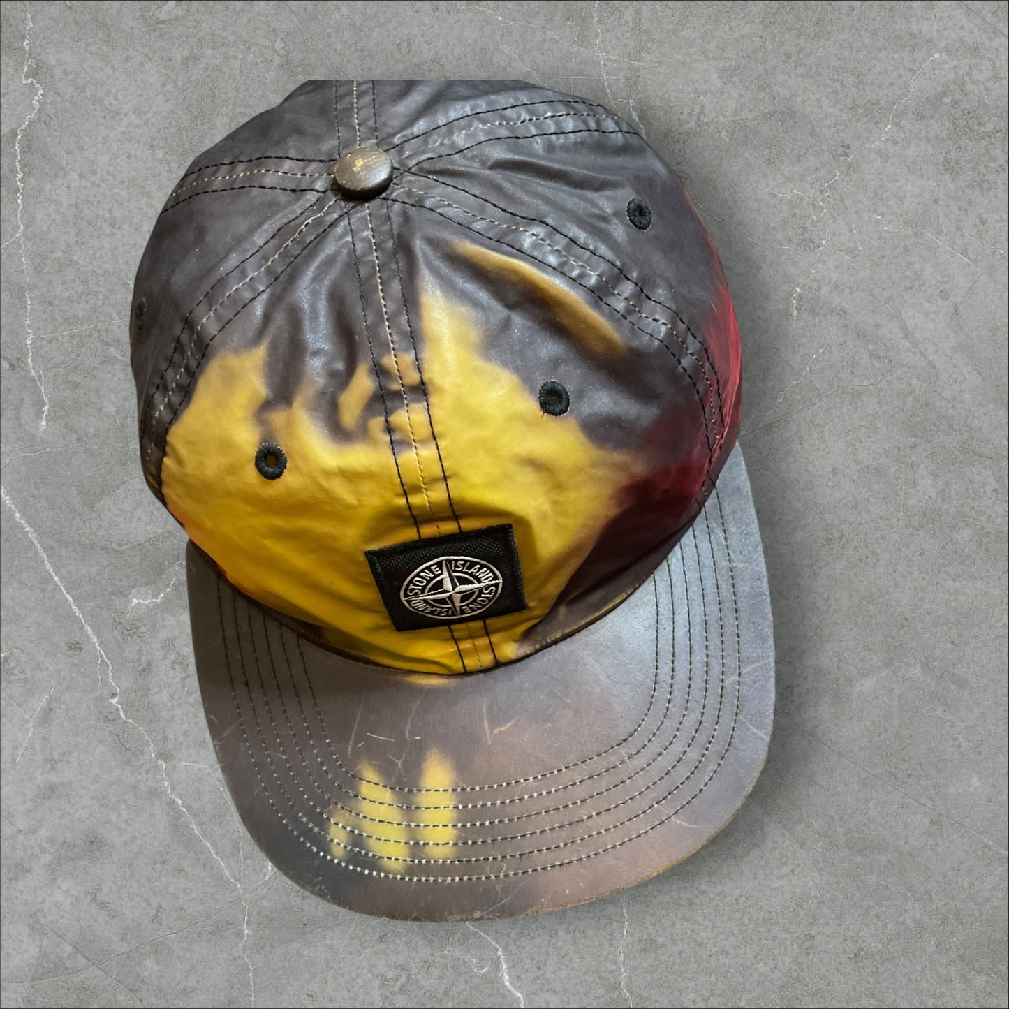 Supreme x Stone Island Heat Reactive 6-Panel cap