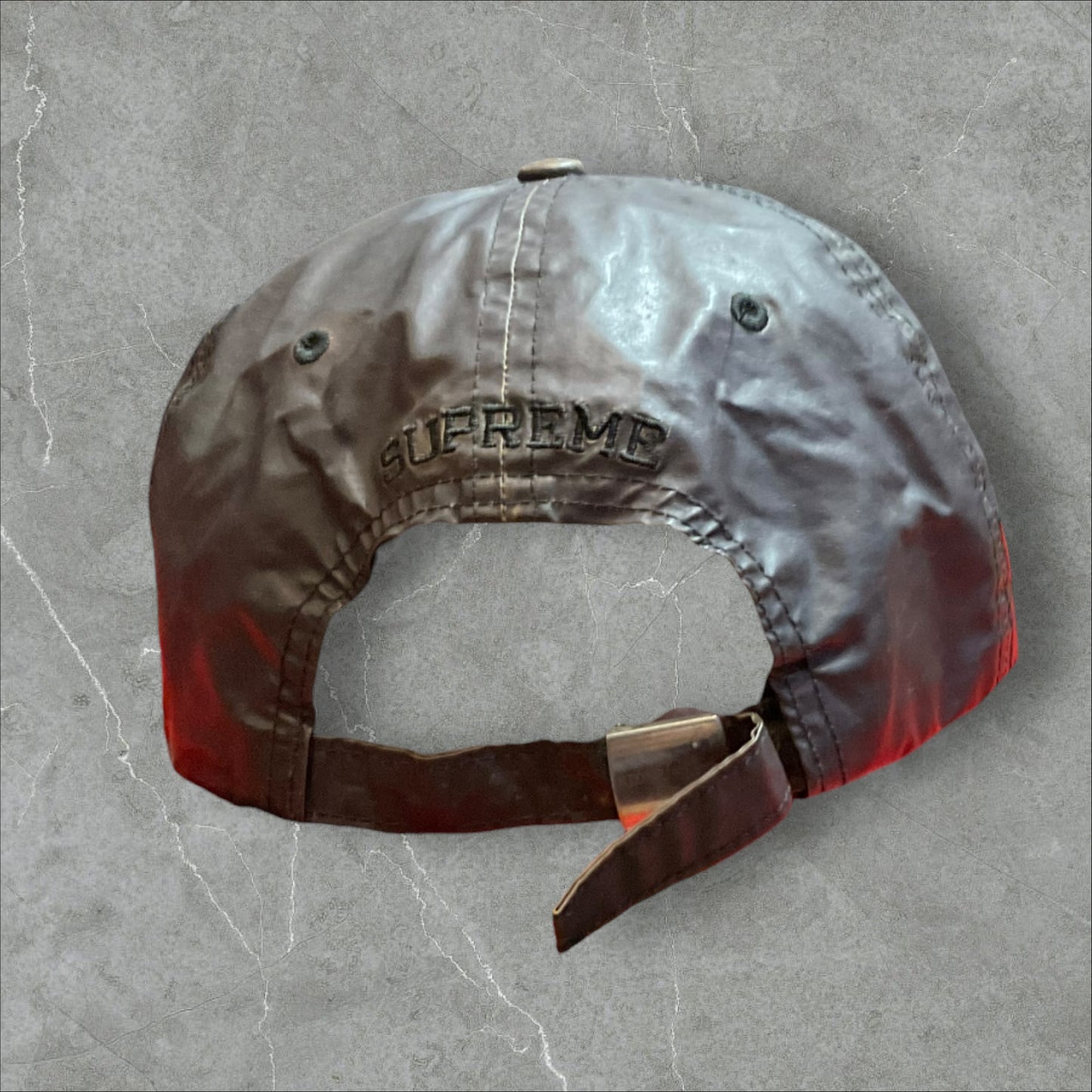 Supreme x Stone Island Heat Reactive 6-Panel cap