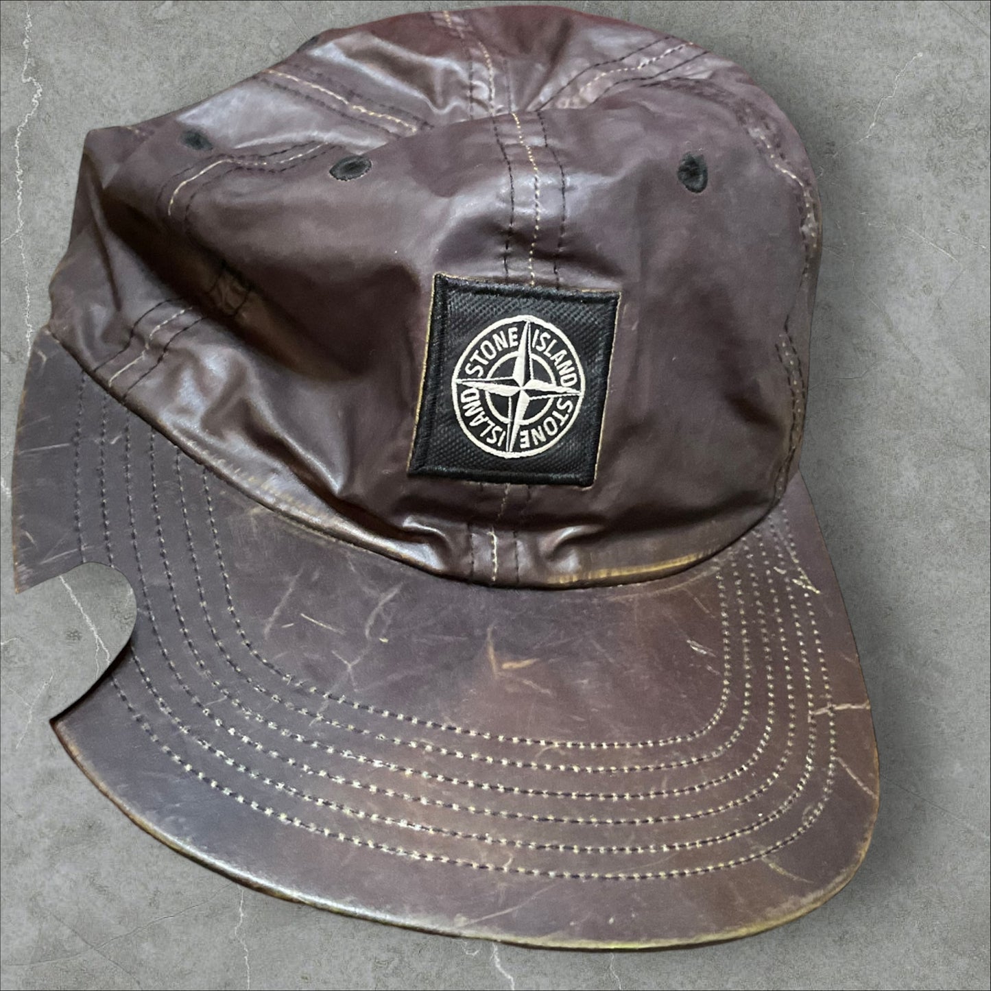 Supreme x Stone Island Heat Reactive 6-Panel cap