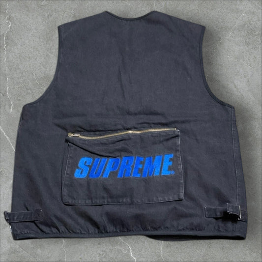 Supreme SS16 Demin Vest Black (XL)