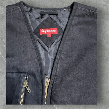 Supreme SS16 Demin Vest Black (XL)