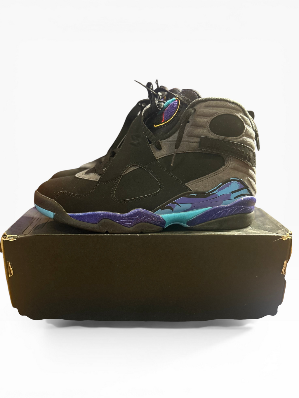 Nike Air Jordan 8 Retro "Aqua" (10.5)
