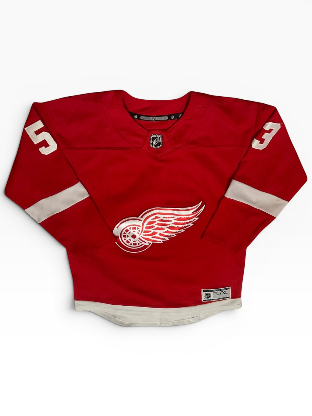 Fanatics Moritz Seider Detroit Red Wings Home Breakaway Player Jersey (L/XL)