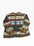 Engineered Garments Fair Isle Mohair Button Cardigan (L)