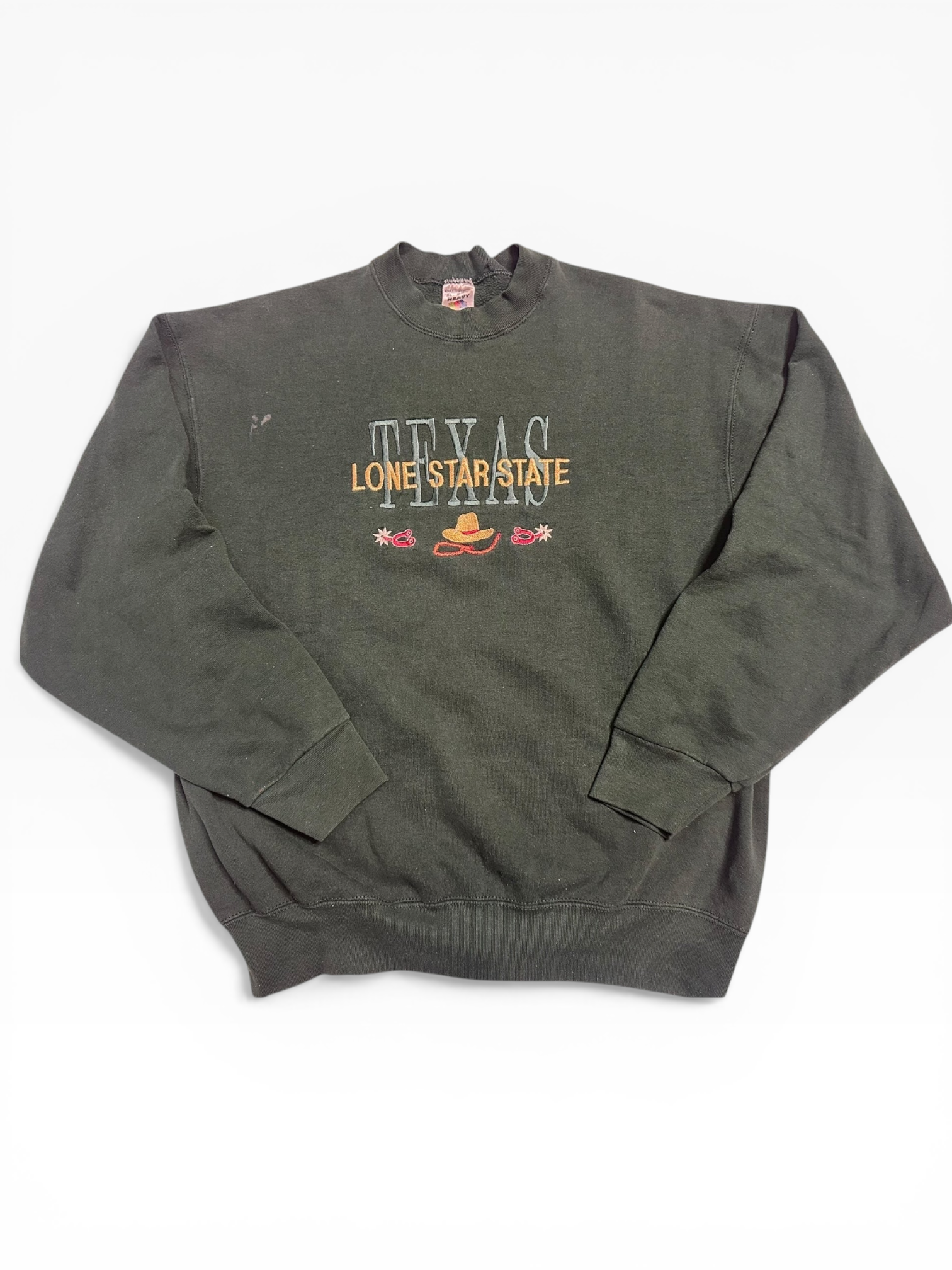 Texas The Lone Star State Green Pullover
