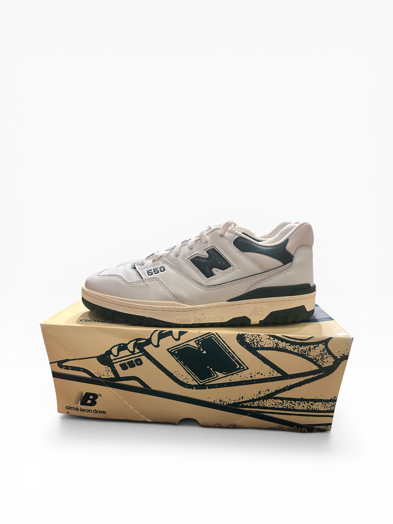 New Balance 550 Aimé Leon Dore (Green 13)